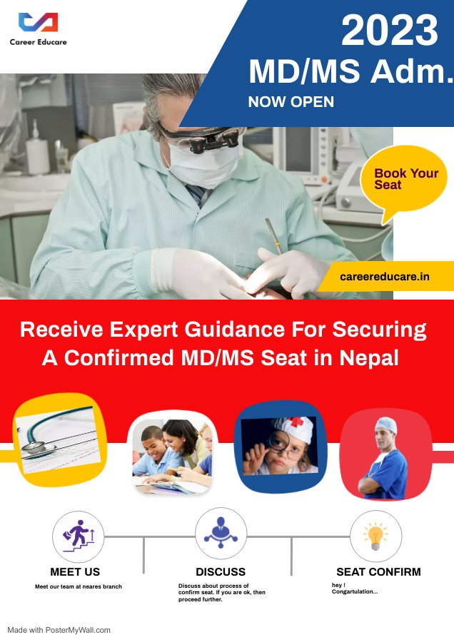 Image featuring a supportive and informative guide providing assistance for securing a confirmed MD/MS seat in Nepal, ensuring a smooth and successful admission process.